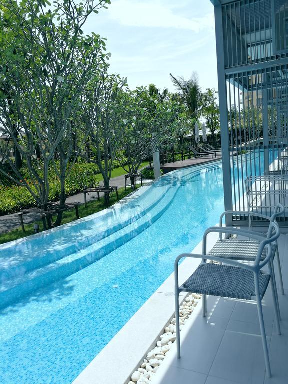 Blu-Pool Access Apartman Csaam Kültér fotó